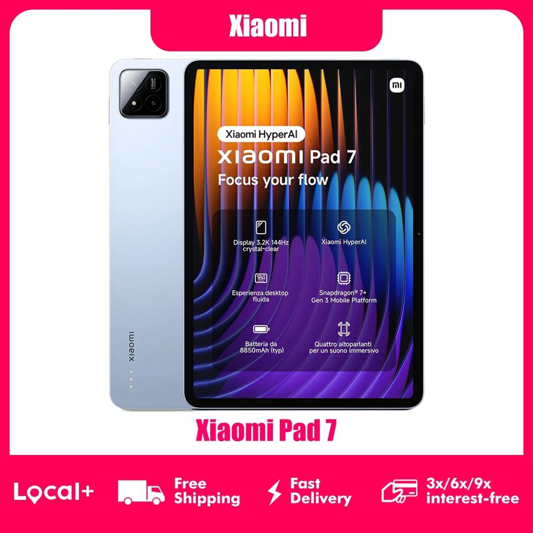 Tablet Xiaomi Pad 7 WiFi 8GB 12GB 256GB 11.2'' 144Hz Procesor Snapdragon 7+ Gen 3 8850mAh