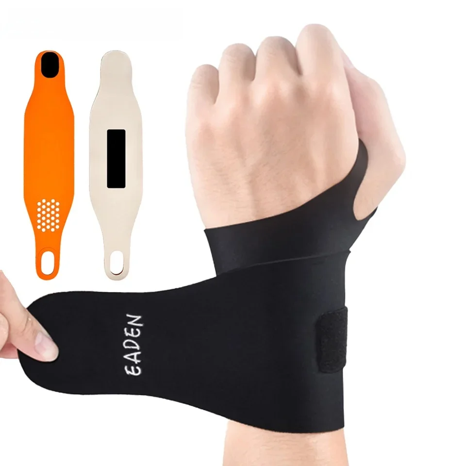 1 pièces protège-poignets fins gaine tendineuse protège-poignet entorse réduire le Stress articulaire Compression protège-poignet Badminton et Tennis hommes femmes