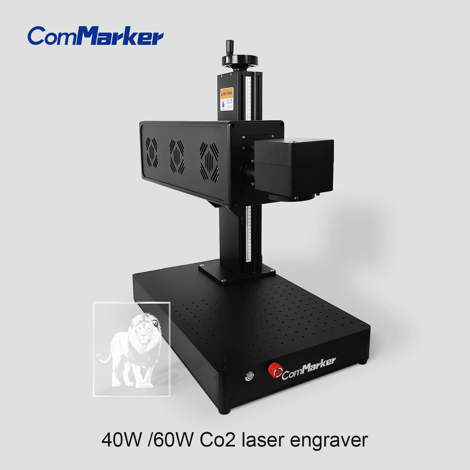 ComMarker B4 40w CO2 Laser marking machine metal Pipe Laser Engraving Machine 60w Wood Acrylic Leather Paper Engraver Cutting