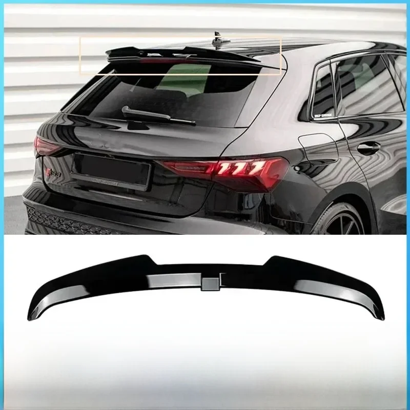 Maxton Achterdak Lip Spoiler Staartvin voor Audi A3 S3 RS3 8Y 5Deur Sportback 2020-2024 Kofferbak vleugel Auto Accessoires Onderdelen - afbeelding 2