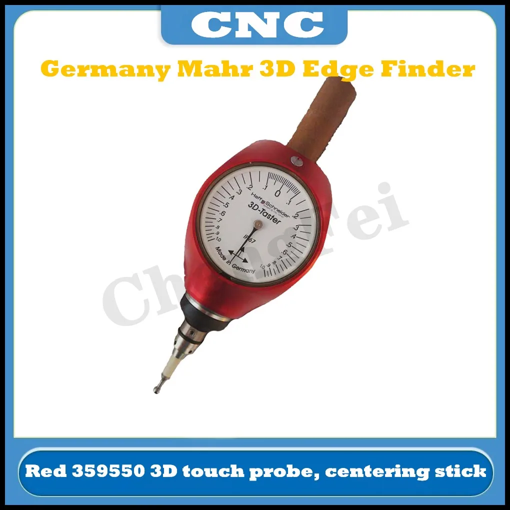 Latest Germany hoffman CNC 3D edge finder pointer type Mahr 359550 red 3D touch probe three-dimensional subpointing stick probe