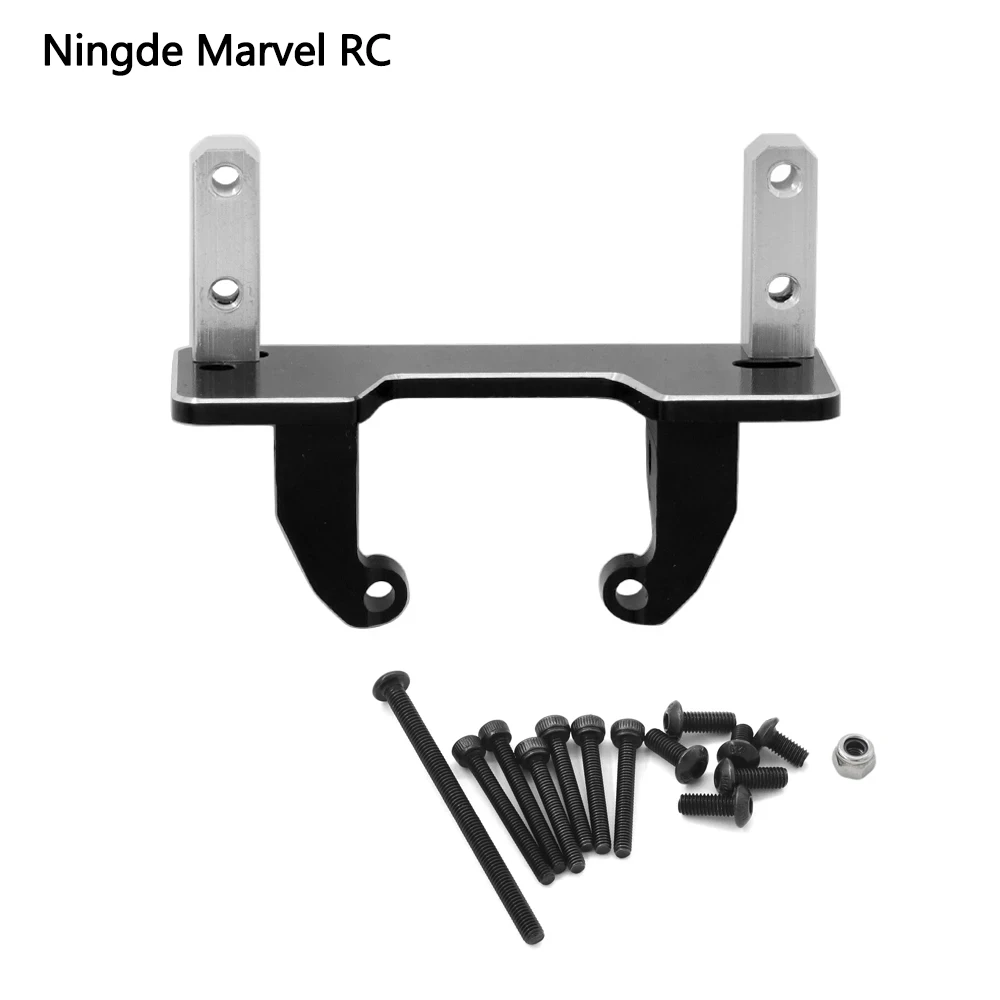 1 Pcs Aluminum Alloy Axle Servo Mounting Base For 1/10 Axial SCX10 II 90046 AR44 Axle or MN999 RC Crawler Upgrade Parts