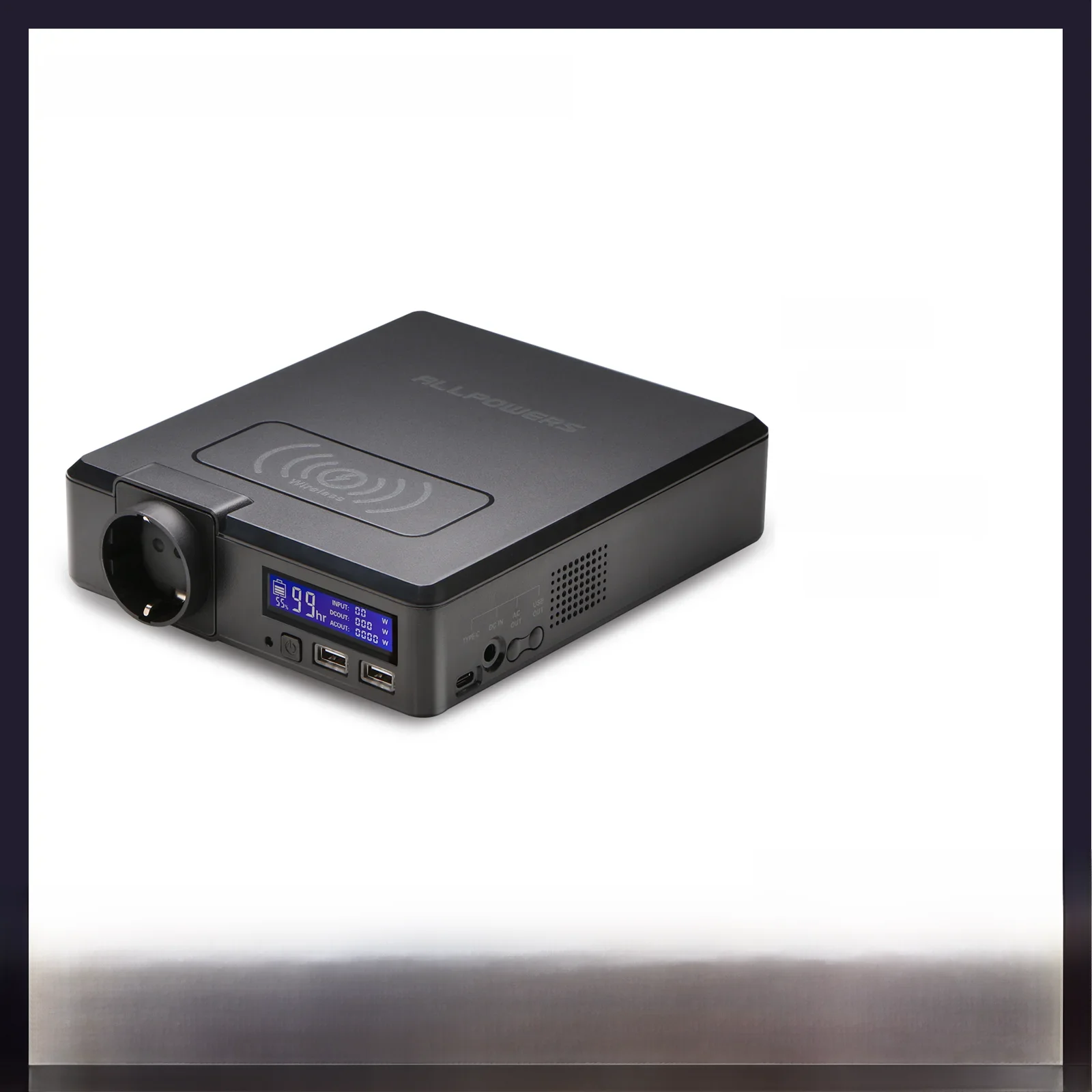 ALLPOWERS 200W zonne-powerbank 154Wh 41600mAh externe batterijlader Powerstation draagbare generator noodstroomvoorziening - afbeelding 2