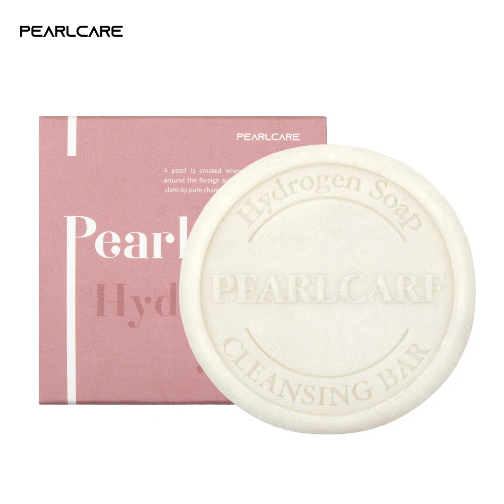 Perl care cleansing hydrogen soap drug alkaline water fat support for acne and Fiji removal