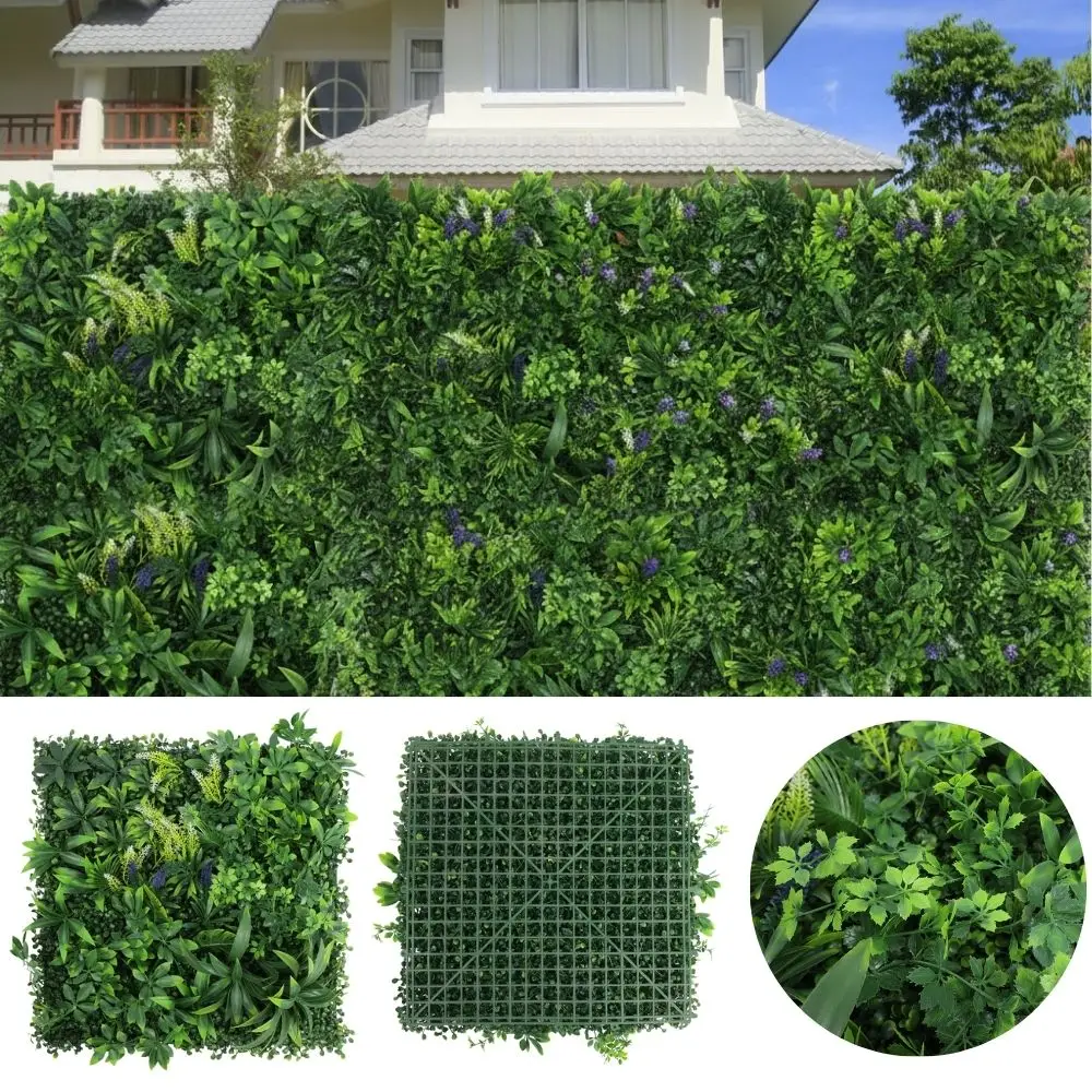 

Artificial Grass Wall Panel, 20"x20" Plant Wall for Home Greenery Backdrop, Outdoor Garden Privacy Screening Fence