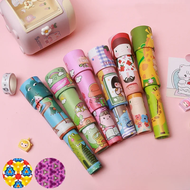 Kaléidoscope magique à Rotation évolutive, animaux classiques, vue claire, jouets rétro, cadeau pour enfants, jouet éducatif classique