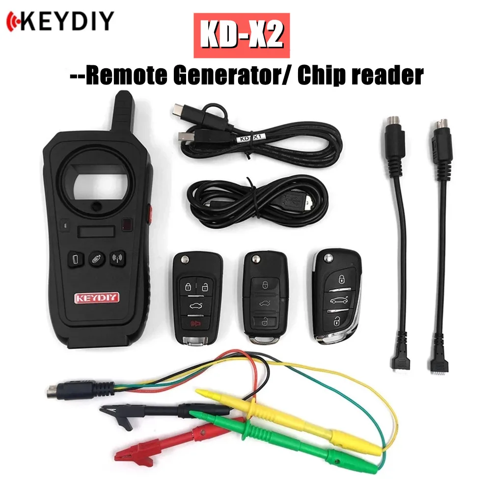 KEYDIY Key Tools KD-MATE/KD-X2/Mini Cable/Data Collector/KD-Max Unlock Remote Generator Copy Chip Update Online