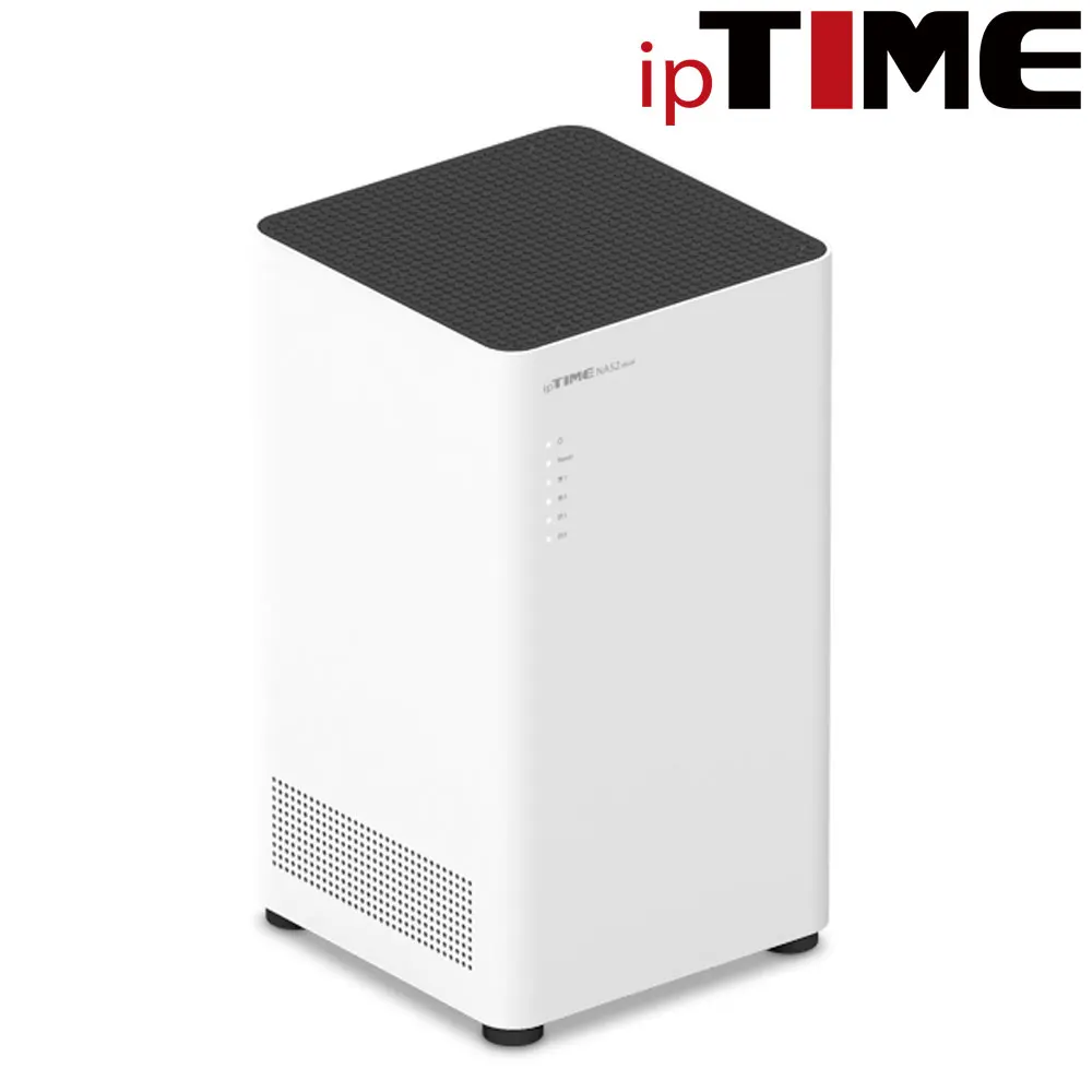 IPTIME NAS2dual 2 Bay/1.6GHz dual-core CPU/2GB/USB3.0