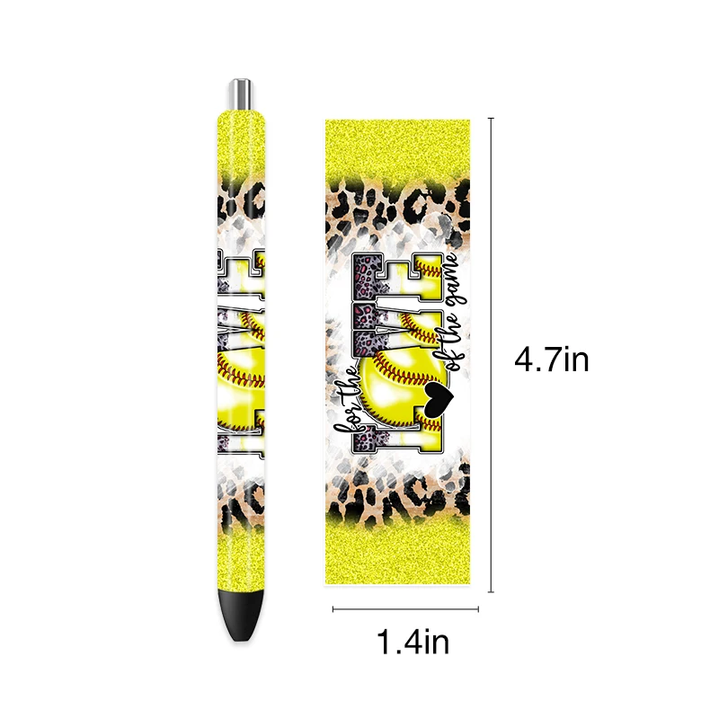 UV DTF Pen Wrapping Decals Vinyl Stickers Wraps Decals Waterproof Transfer Stickers For Craft Pen Gift Students School Classroom
