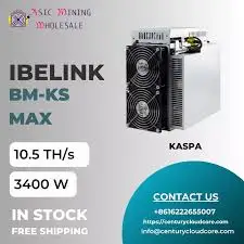 

1s Горячее предложение iBeLink BM-KS Max th/s Майнер KASPA Coin ASIC Майнер KHeavyHash мы финансы