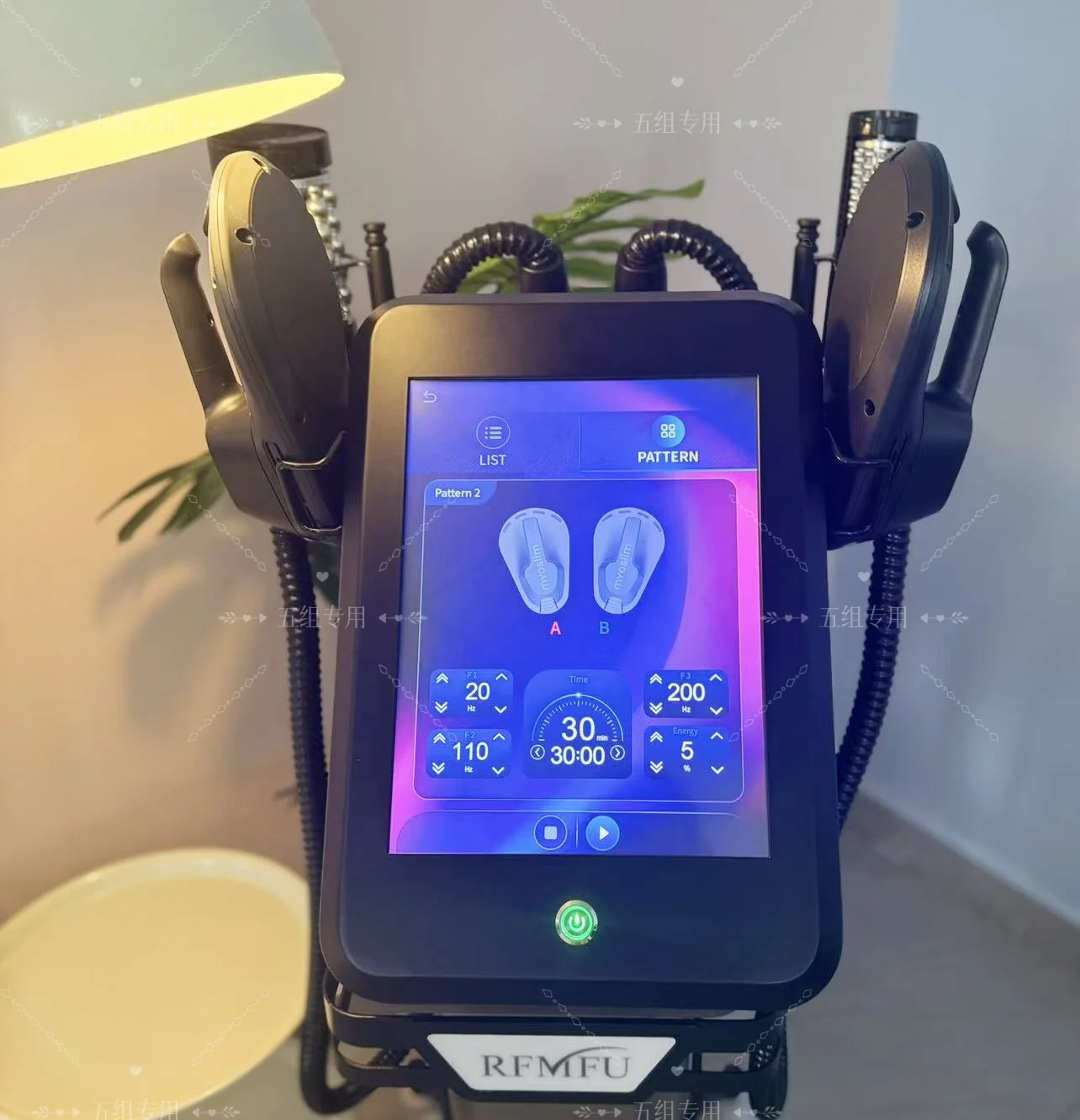 

Профессиональный EMS Neo Body Sculpting Machine 360° Myoslim с роликом RF Ultra Machine Shaping RF EMS Body Massage Muscle Stimulat