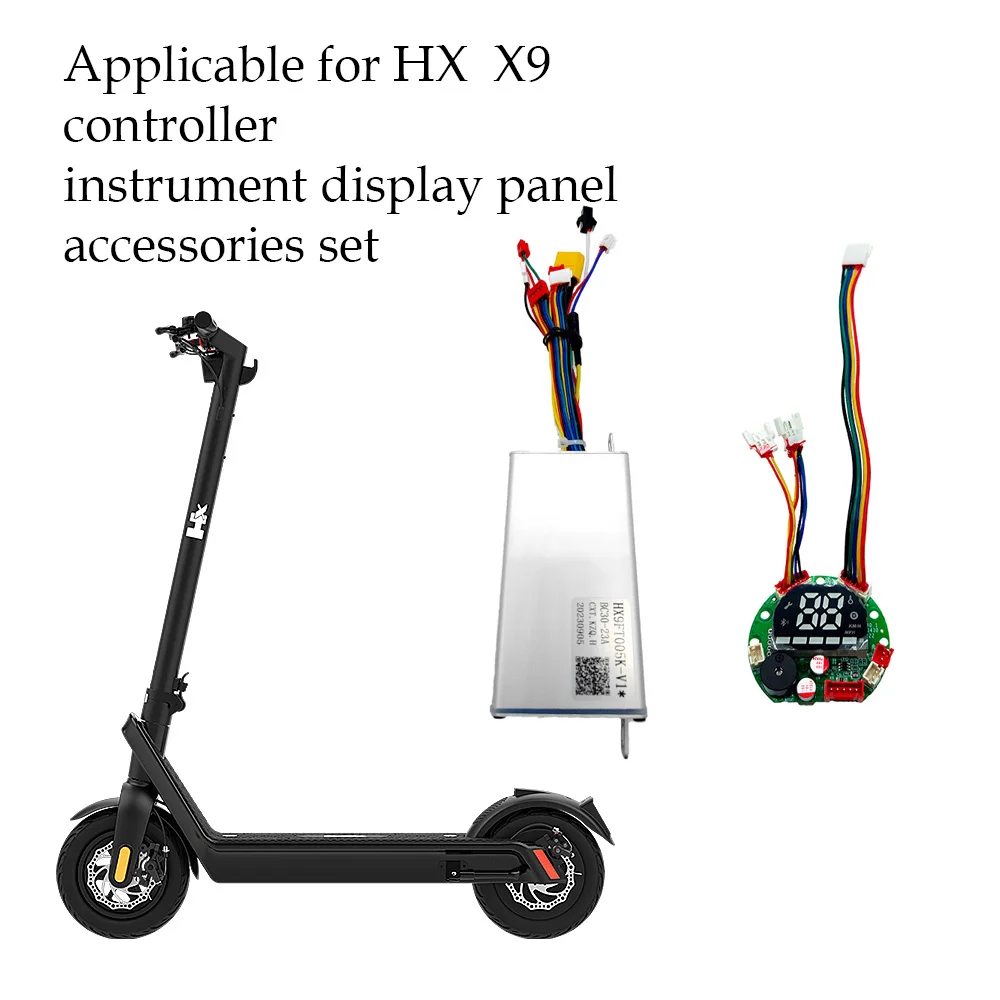 For HX X7/X8/X9 Electric Scooter 36V 20A Controller Dashboard Adapter Cable Throttle Update Accessories Replacement Parts Kit