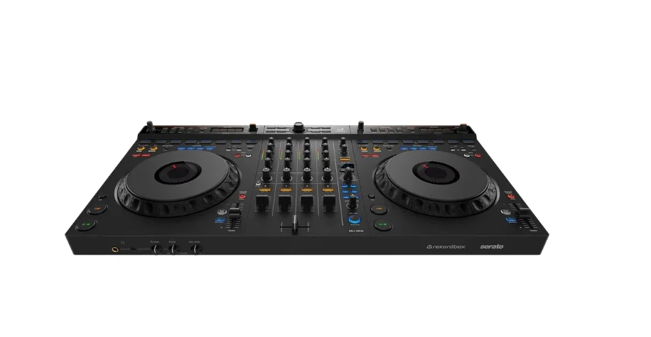 DISCOUNTED!!))) AlphaTheta DDJ-GRV6 4-Channel DJ Controller for Multiple DJ Applications Serato DJ Pro and rekordbox