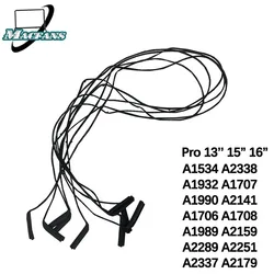 1pcs New A1706 A1707 A1708 Rubber Ring for Macbook Pro Air A1534 A2141 A2681 A1932 LCD Screen Rubber Middle Frame Bezel Ring