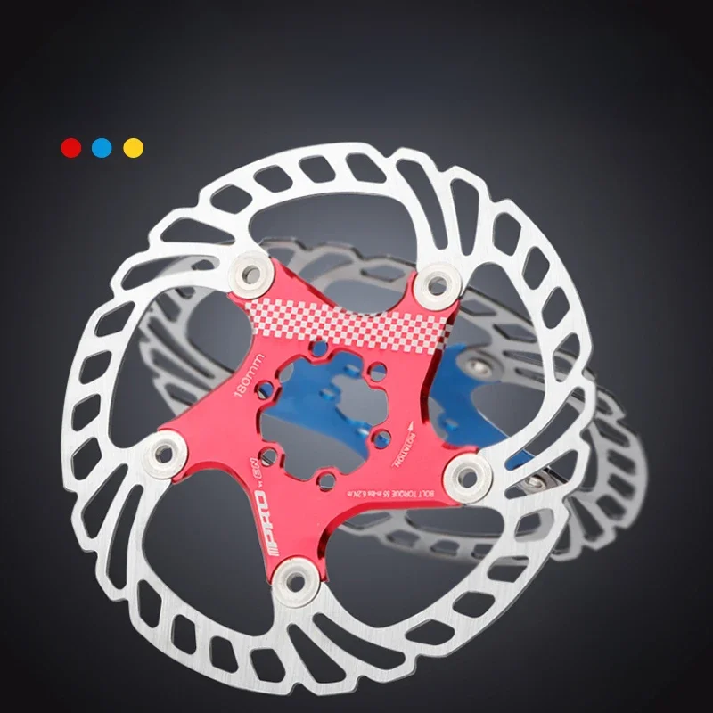 AliExpress CYCLAMI IIIPRO Bicycle 140 160 180 203mm Disc Brake Rotor Floating Thickening Anodized Quick Cooling Ultra-light Disc