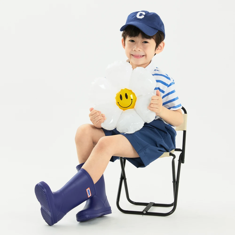 Nepa Kids Square side rain boots for a KJGEC03-NVY