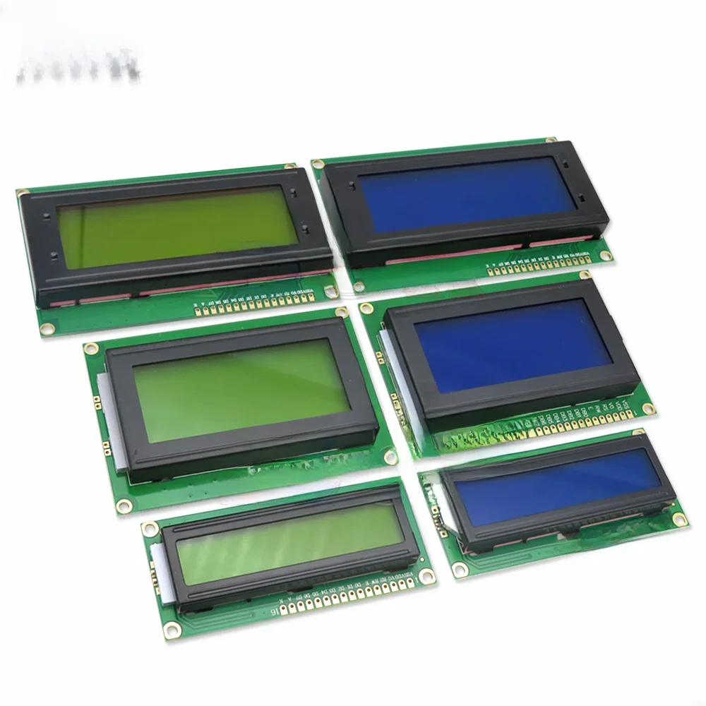 Module LCD bleu pour Ardu37UNO, écran vert, IIC, I2C, 1602, 1604, 2004, r3, mega2560, hosp1602, hosp1604, hosp2004