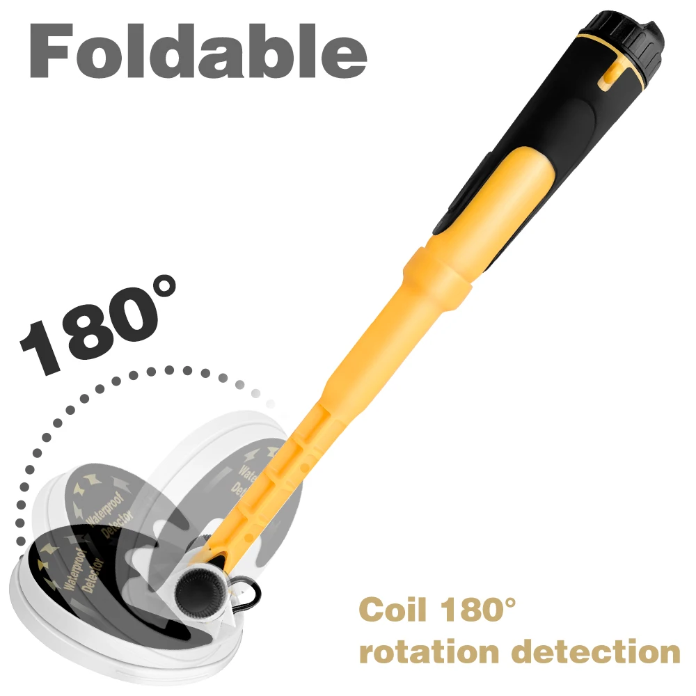 Newest IP810 Professional Gold Silver Detector High Sensitivity  Search Handheld Waterproof Metal Pinpointer Positioning Rod