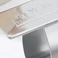 

Dental Endodontic Stainless Steel Dentistry Ring Ruler Root Canal Measuring for Dentist Tools