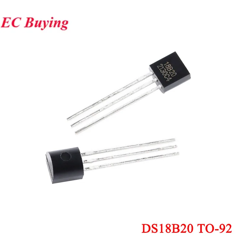 20Pcs/1pc LM35DZ/NOPB LM35DZ LM35 Centigrade TO-92 DS18B20 18B20 SMD Chip Precision Temperature Sensor CC6201TO