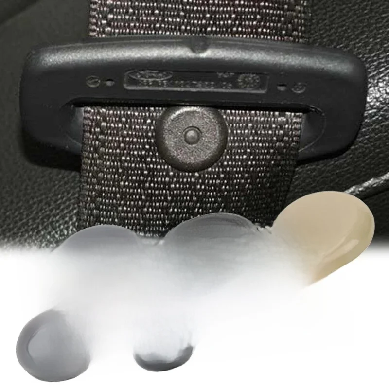 Réinitialisation de limite de ceinture de sécurité de voiture, retenue de ceinture de sécurité, bouton d'arrêt, accessoires intérieurs automatiques, noir, gris, beige, 3 documents, 2-20 pièces