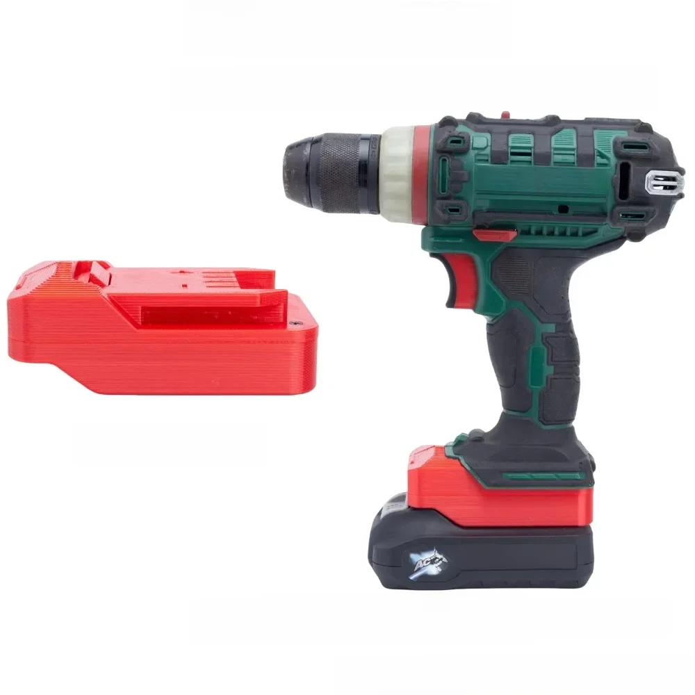 Adapter/Konverter für FERREX 20V Li-Ionen-Akku auf Lidl Parkside X20V Akku-Bohrwerkzeug kompatibel