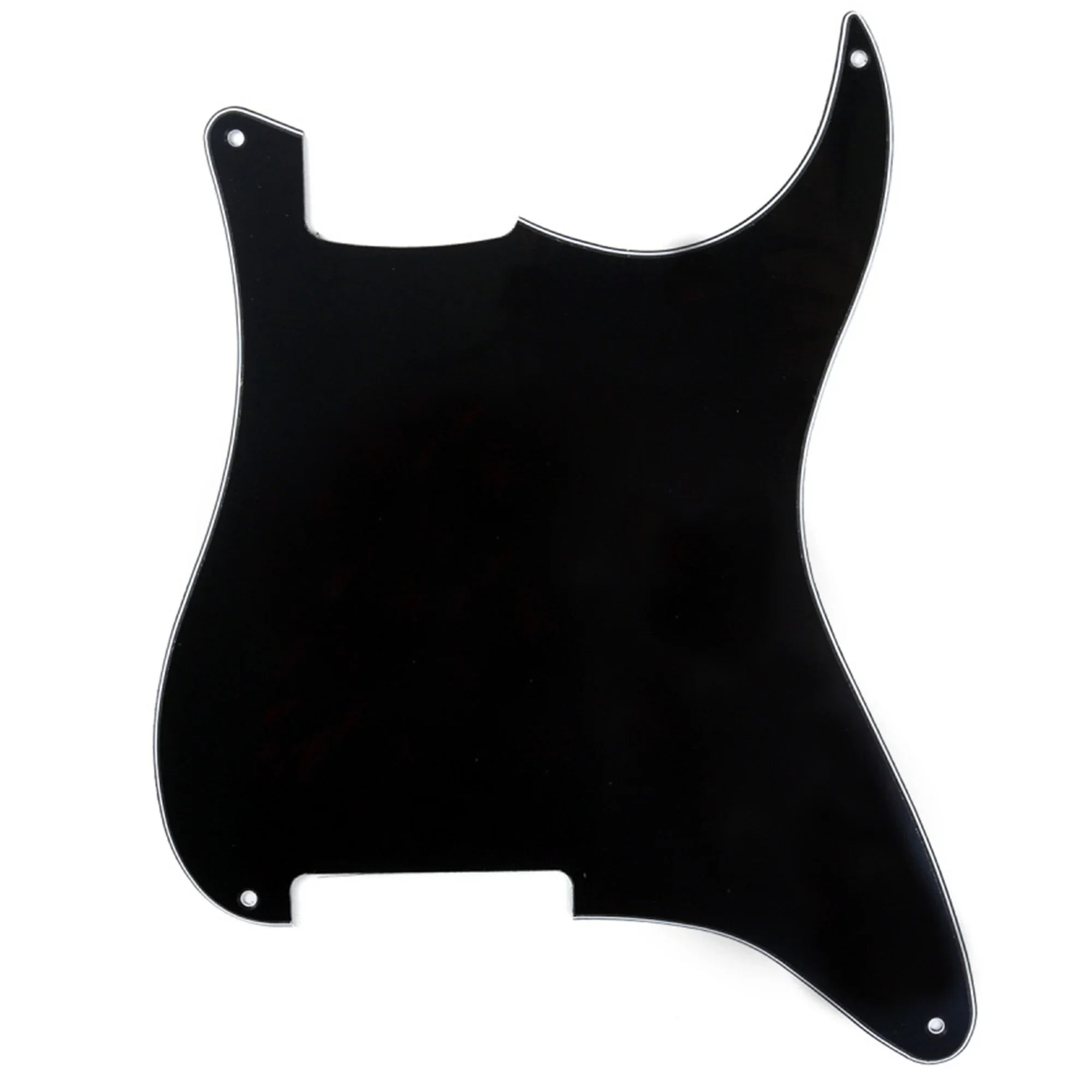 Musiclily Pro 4 trous guitare ST Pickguard matériau vierge pour guitare de Style ST personnalisée
