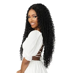 Sensationnel Dashly HD Lace Front Synthetic Wig Lace Unit 33 โ Long, Pre-Plucked, Natural Look, Heat Safe