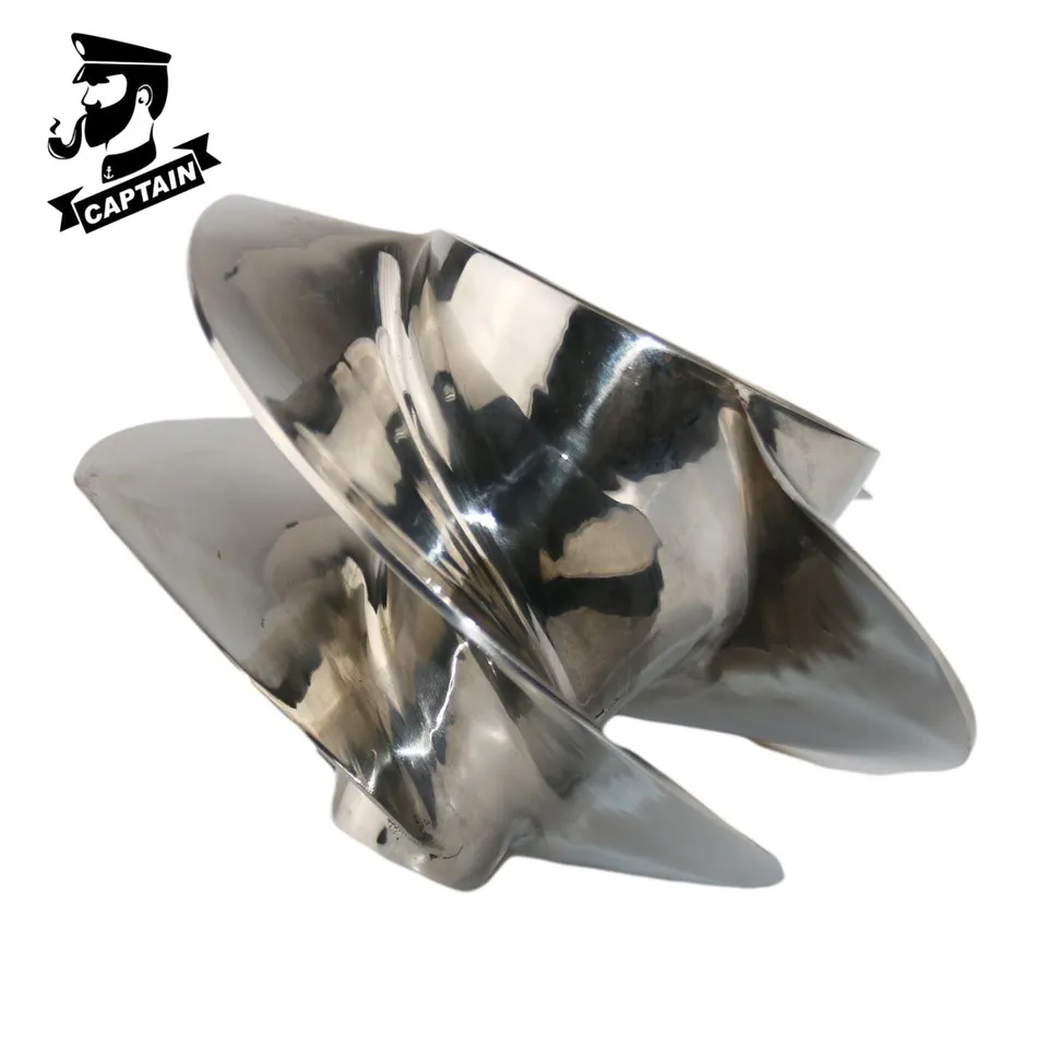 Captain YV-13/20 Jet Ski Impeller Fit Yamaha GP1800 FZR FZS FX SVHO FX CRUISER SVHO FX LIMITED SVH 3 Blades Polished 160mm