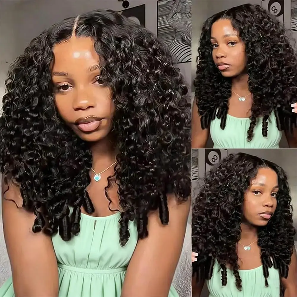 Perruques Cheveux Humains  Burmese 13x4 Transparente Lace Frontal Wig Brésilienne Naturelle Cheveux Crépus  Pour Femmes Delivery to France in 2-3 days