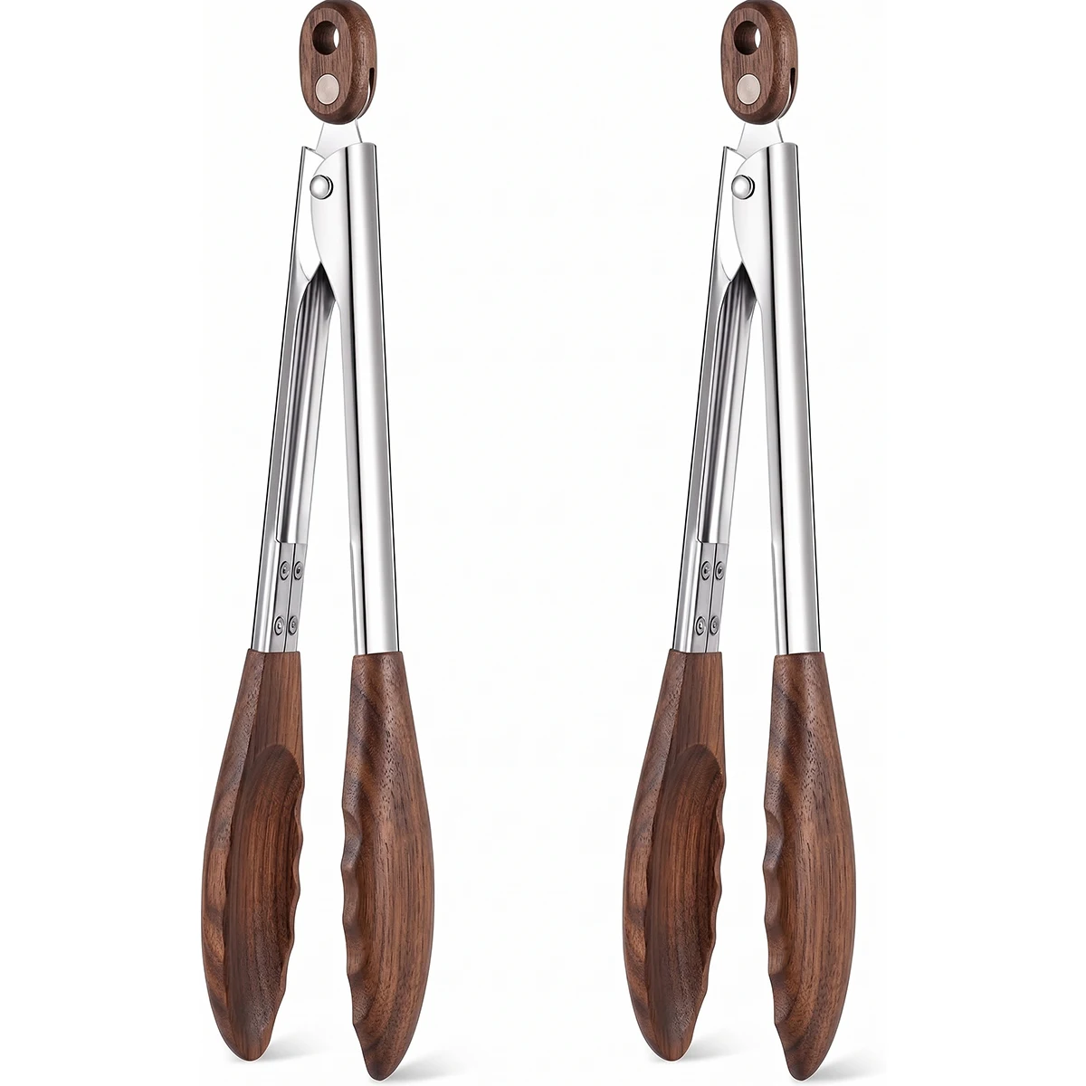 1PC  9inch Cooking Tongs with Hanging Hole, Upgraded Version Kitchen Tongs for Cooking Serving Food, Grilling, Cooking, BBQ