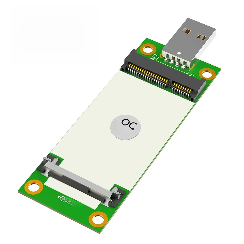 1 szt. 2 szt. 3 szt. 4 szt. Adapter Mini PCI-E na USB z gniazdem na kartę SIM do modułu WWAN/LTE — zdjęcie 2