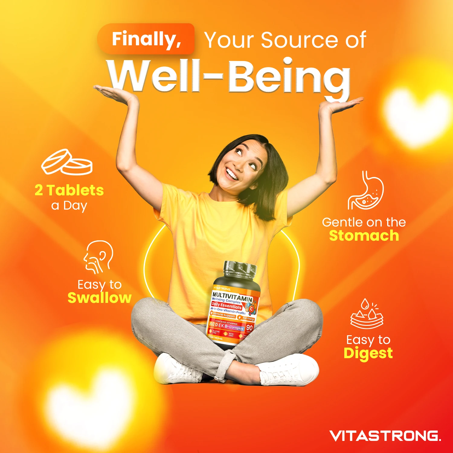 فيتامينات متعددة كاملة من فيتامينات عالية الجودة، 13 جرعة فيتامينات أساسية عالية، فيتامينات متعددة للرجال والنساء صنع في إيطاليا، مكمل فيتامينات متعددة نقية ومعتمدة، فيتامينات متعددة #6