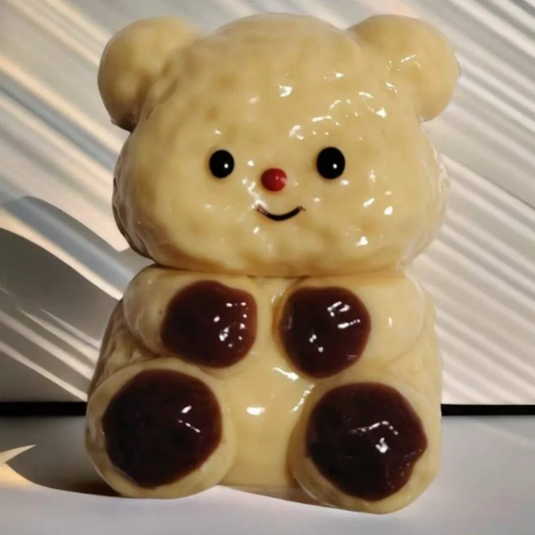 

Набор из 1 предмета, игрушка-антистресс Butter Bear Squeeze, креативная игрушка для снятия стресса и снятия напряжения, с эффектом силиконового слайма, медленно восстанавливающая форму.