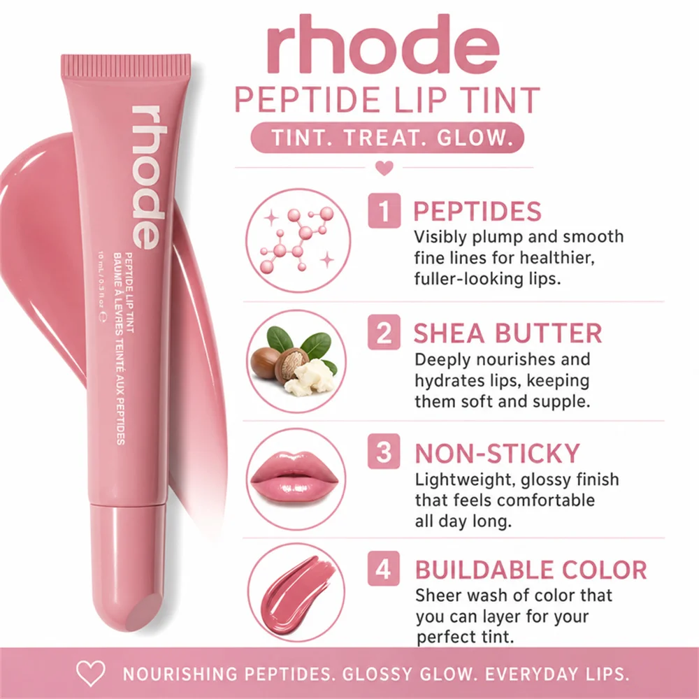 Summer Limited Edition Lip Gloss Nourishing Moisturizing Lipstick ﻿Women Daily Cosmetic Espresso Raspberry Toast