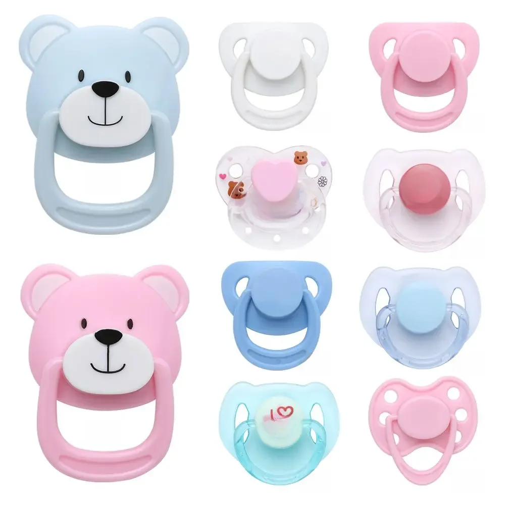 Baby Doll Supplies Dummy Pacifier Magnet Doll Magnet Pacifier Akcesoria dla noworodków bebe new baby doll — zdjęcie 2