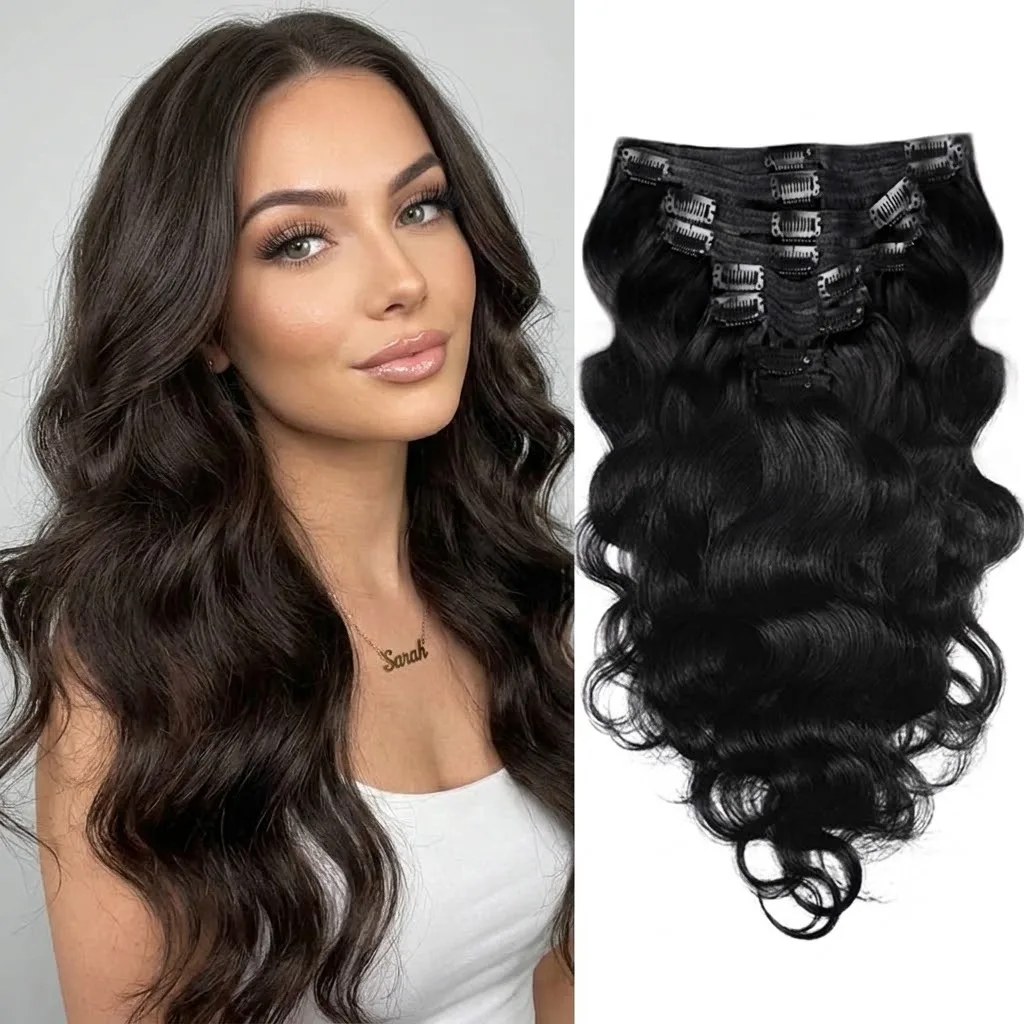 1b-body-wave-clip-in-hair-extensions-real-human-hair-8pcs-remy-human-hair-clip-in-extensions-natural-soft-human-hair-120g