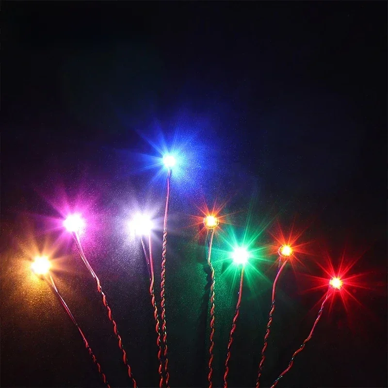 Hprosper-Accessoires d'éclairage LED pour Lego, compatible avec les modèles de blocs de construction, DIY, Dot Lights, Gér3 PCS/Pack, 5V