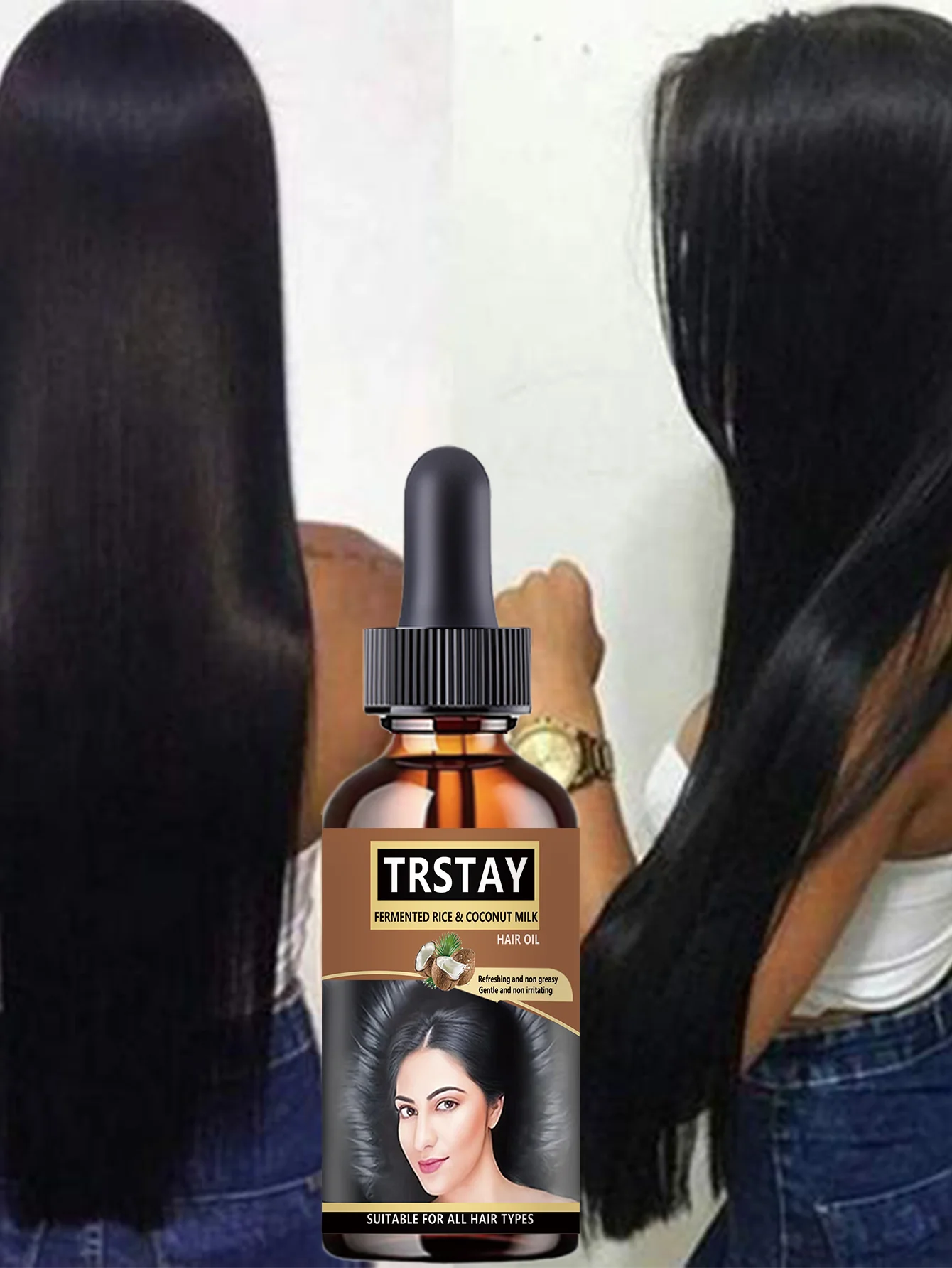 Moisturizing Hair Essential Oil for Deep Nourishment and Silky Soft Locks Multiple Sizes Available with Natural Ingredients to T - Image 3