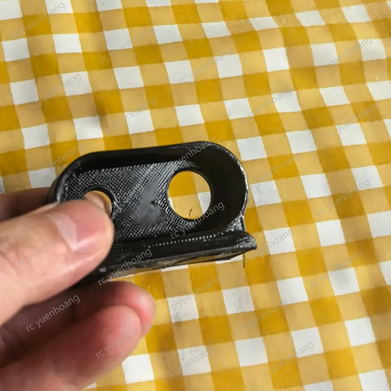 1PCS For Insta360 Go2 Camera Bracket Holder 3D Printed PETG Carbon Fiber Mount for RC Mini Car 1/24 Scale Model Racing Car