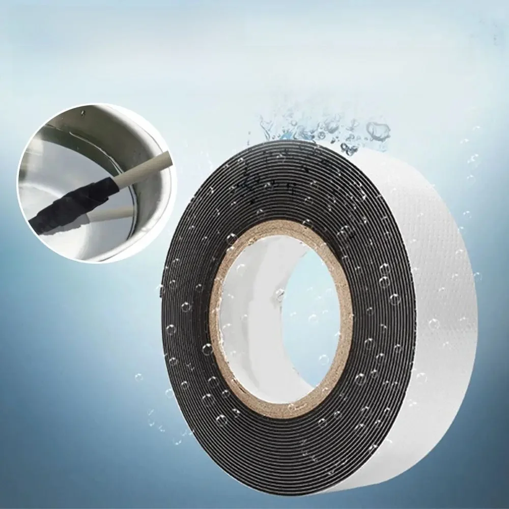 AliExpress Black Super Adhesive Fabric Tape Electric Tape Bicycle Seat Repair Waterproof Cloth Repair Black Fabric Tape, Packaging Tape