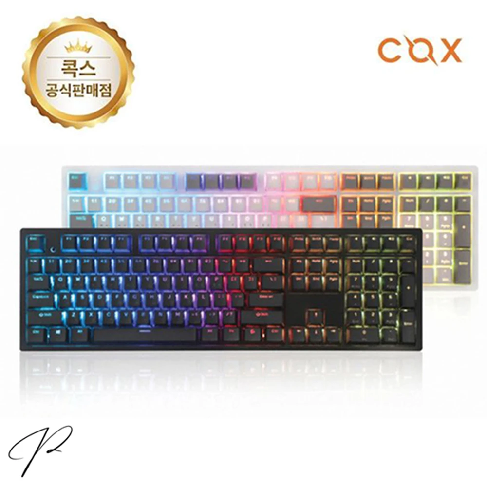 COX MFRICE Fully waterproof RGB PBT Gaming Incontact Keyboard