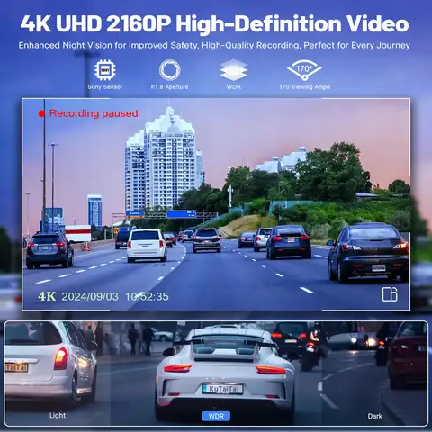 8 best sales dashcamera - №4