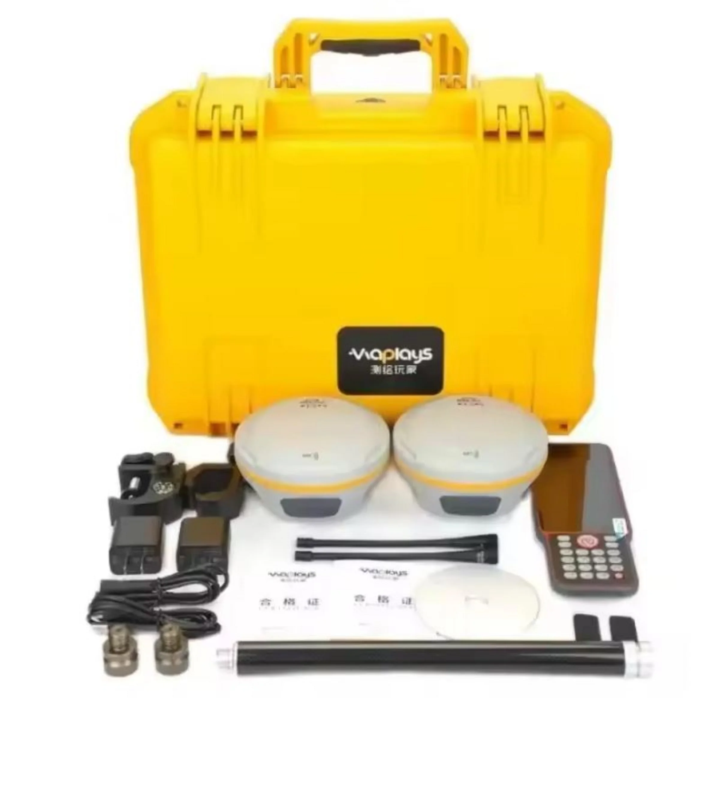 Más larga duración de la batería, radio súper integrada más el último equipo de medición Super IMU GPS GNSS RTK con 1590 canales