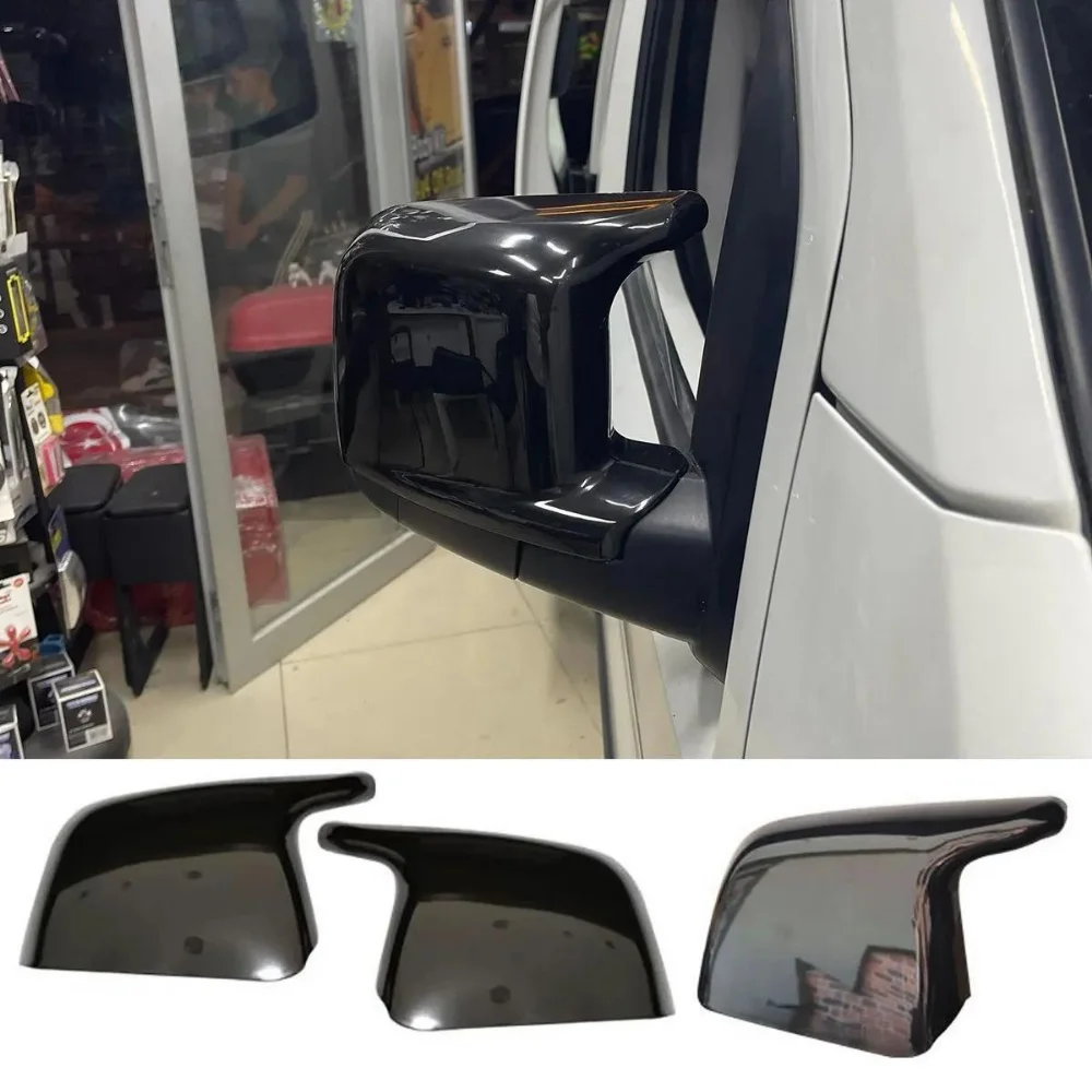 For Fiat Doblo D3 - D4 2009 - 2022 Bat Style Mirror Cover Car Accessories Rearview Mirror Cover 2 Pieces Cover Tuning