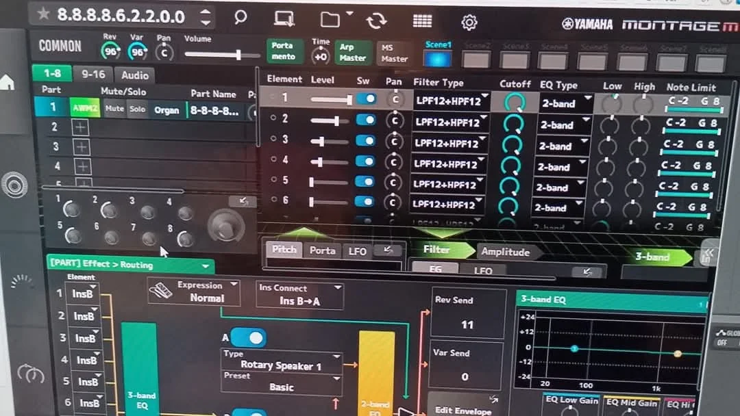 Modul Swam Saxfoni, flauto, clarinetto V3! Juzisound 2 farbe 60 GB trinity muschio bordo 8 GB, set Kronos