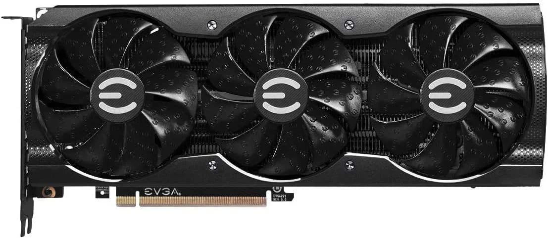 بطاقة رسومات EVGA GeForce RTX 3060 XC BLACK GAMING سعة 12 جيجابايت GDDR6 مستعملة