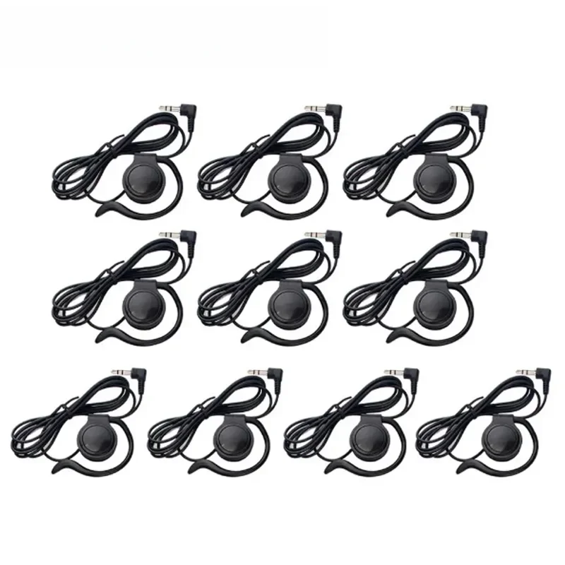 RETEKESS 3,5-mm-Funkkopfhörer, kabelloses Tourguide-System, einseitiger Ohrhörer, Ohrbügel für T131, T131S, T130P, TT116, TT125, TT122
