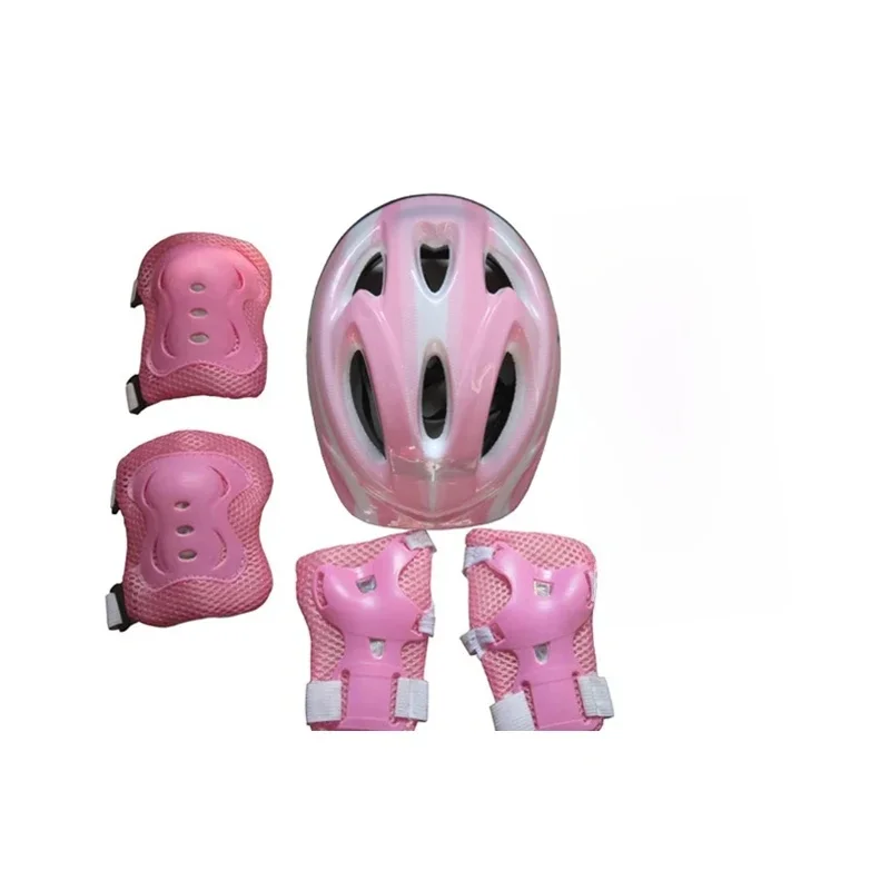 AliExpress AMMOTT 7Pcs/Set Kids Knee Pads and Elbow Pads Guards Protective Gear Set Safety Gear for Roller Skates Cycling Bike Skateboard Sports
