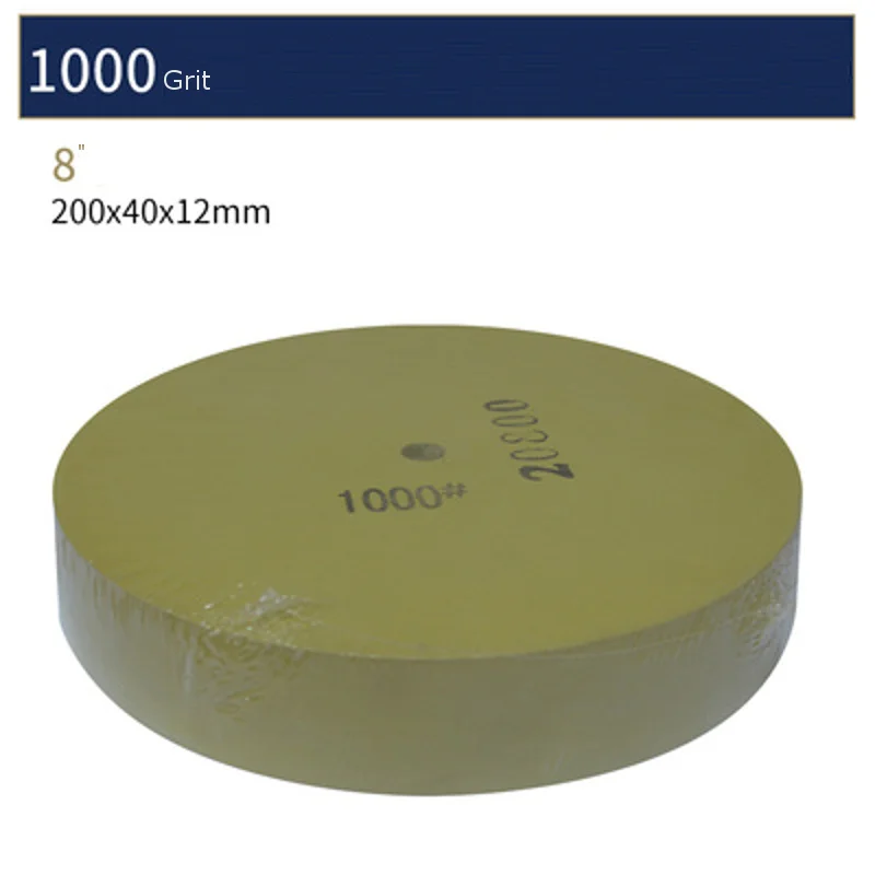 Imagem -02 - Carboneto de Silicone Rebolo Polimento e Afiação Moedor de Pedra Molhada 1000 2000 Grit